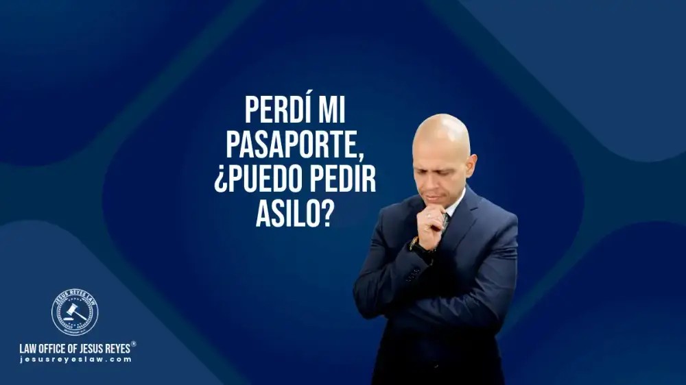 Perdí mi pasaporte, ¿Puedo pedir asilo?