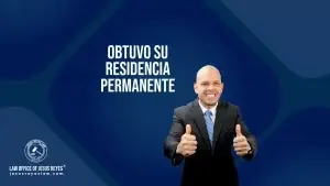 Obtuvo su residencia permanente