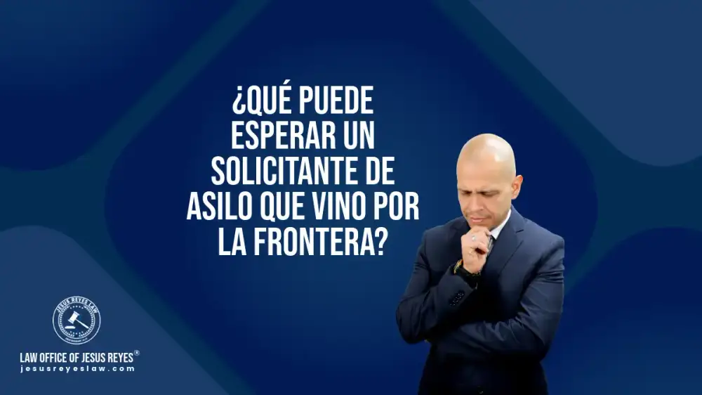 ¿Qué puede esperar un solicitante de asilo que vino por la frontera?