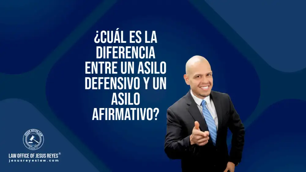 ¿Cuál es la diferencia entre un asilo defensivo y un asilo afirmativo?