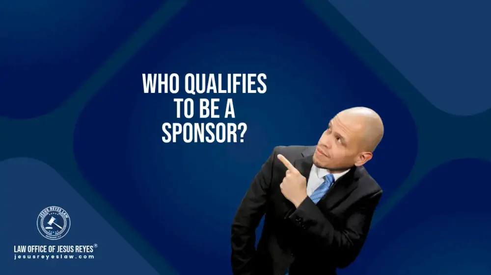 Who qualifies to be a sponsor?