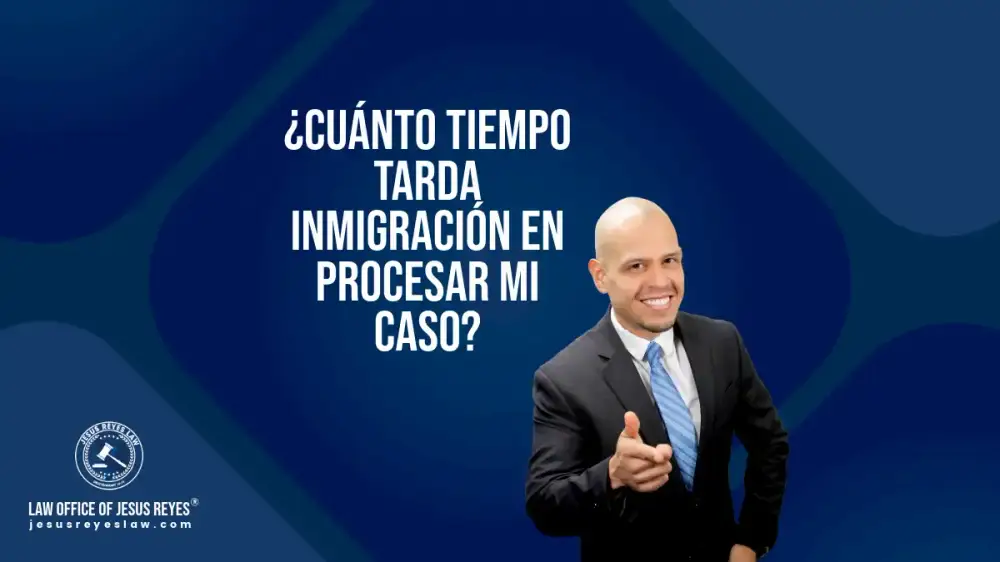 ¿Cuánto tiempo tarda inmigración en procesar mi caso?