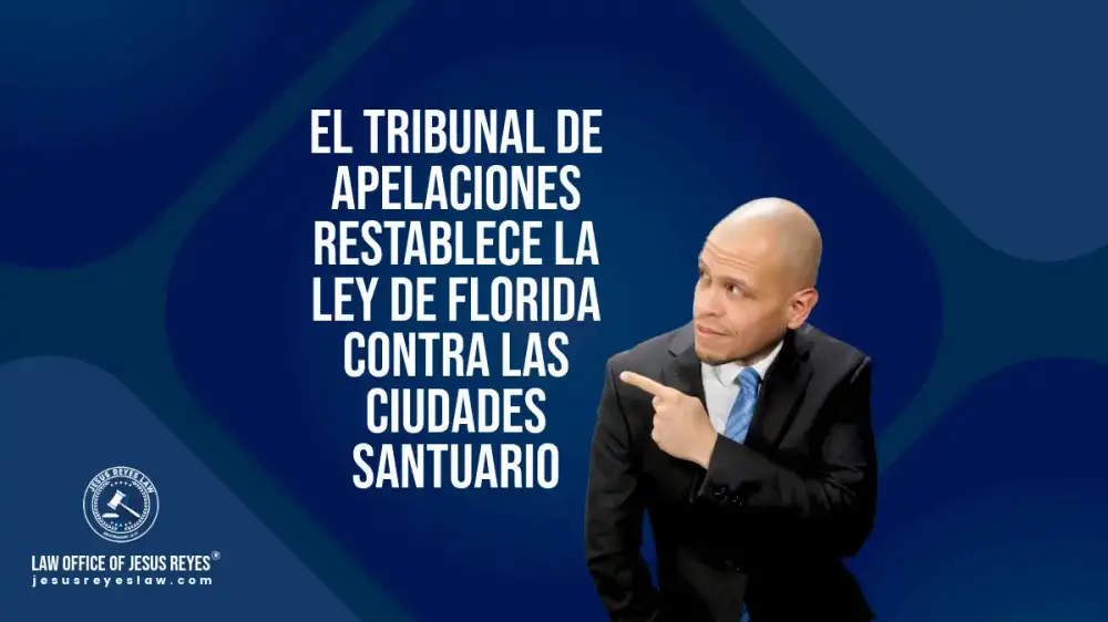 El Tribunal de Apelaciones restablece la ley de Florida contra las ciudades santuario