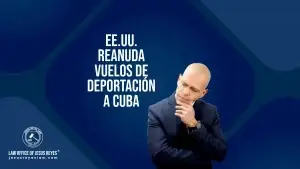 EE.UU. reanuda vuelos de deportación a Cuba
