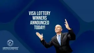 Visa lottery winners announced today!