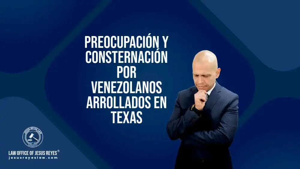 Preocupación y consternación por Venezolanos arrollados en Texas.