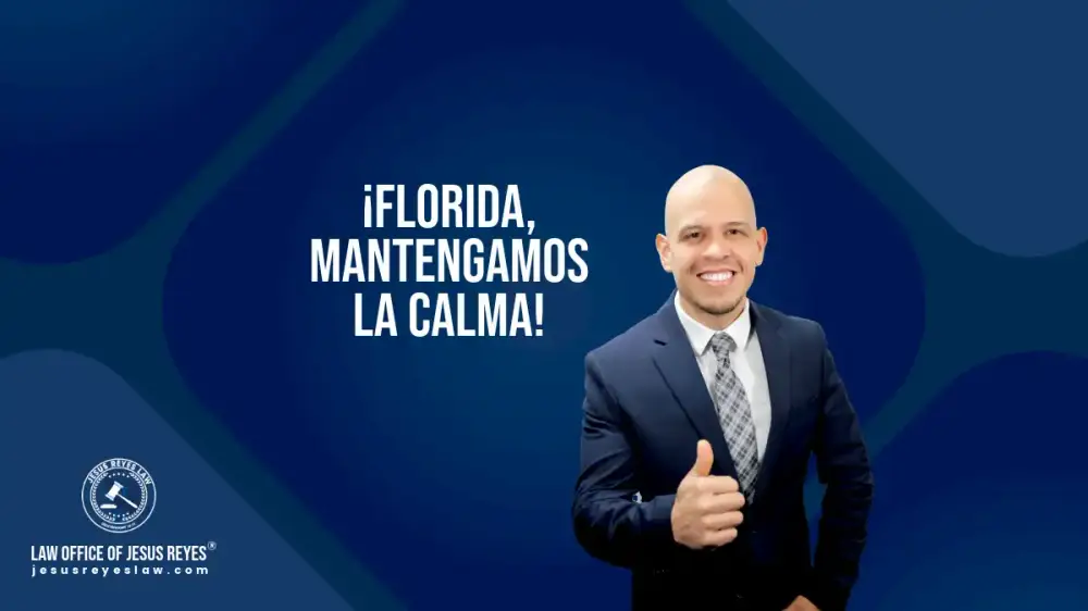 ¡Florida, Mantengamos la calma!