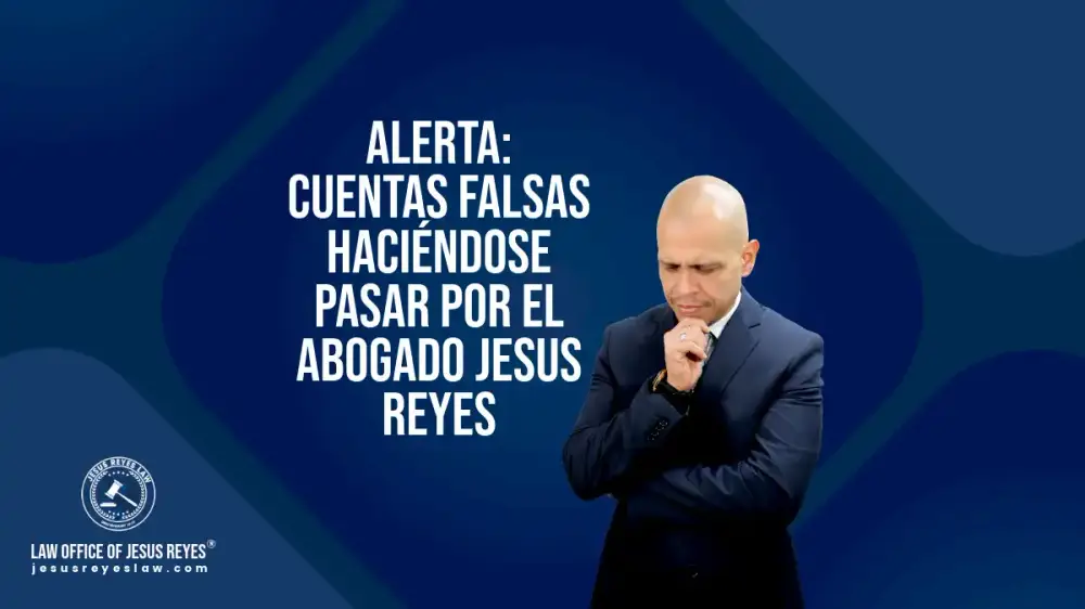 ALERTA: Cuentas falsas haciéndose pasar por el abogado Jesus Reyes