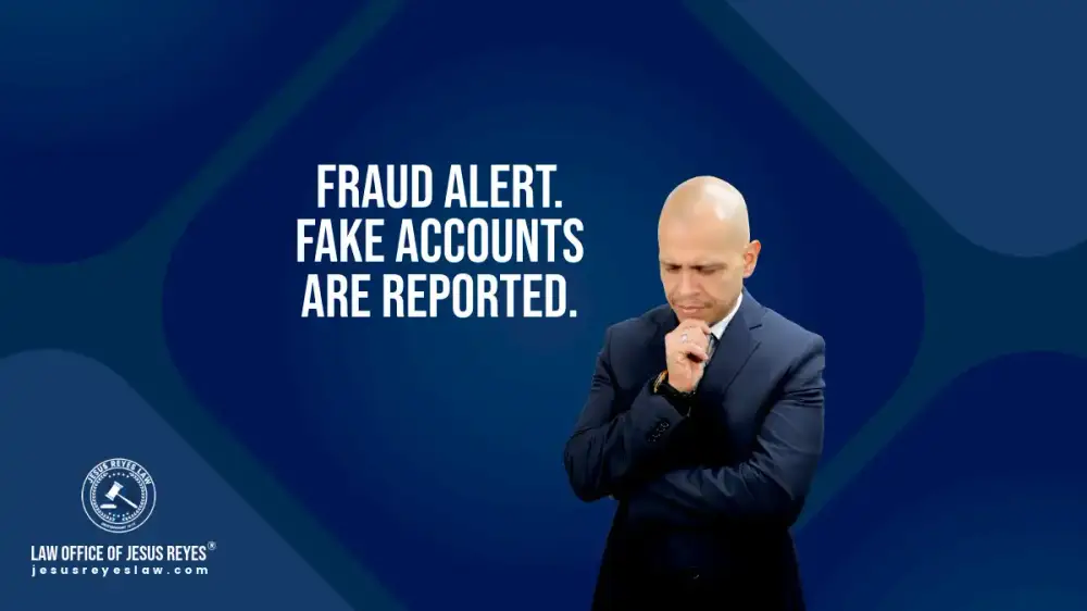 Fraud Alert. Fake accounts are reported.