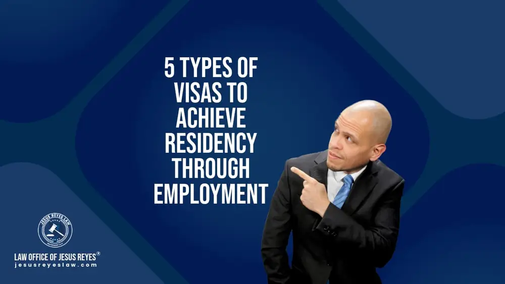 5 types of visas to achieve residency through employment