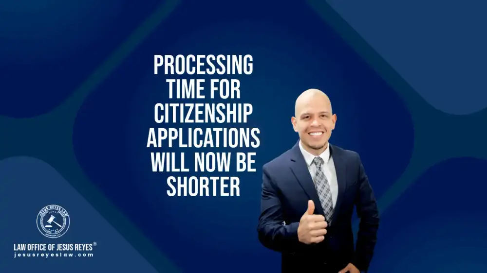 Processing time for Citizenship Applications will now be shorter