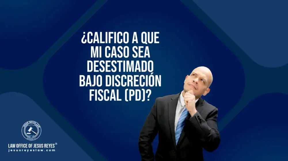 ¿Califico a que mi caso sea desestimado bajo discreción fiscal (PD)?