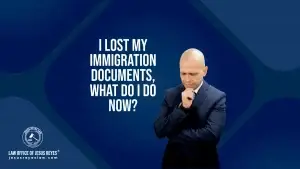 I lost my immigration documents, what do I do now?