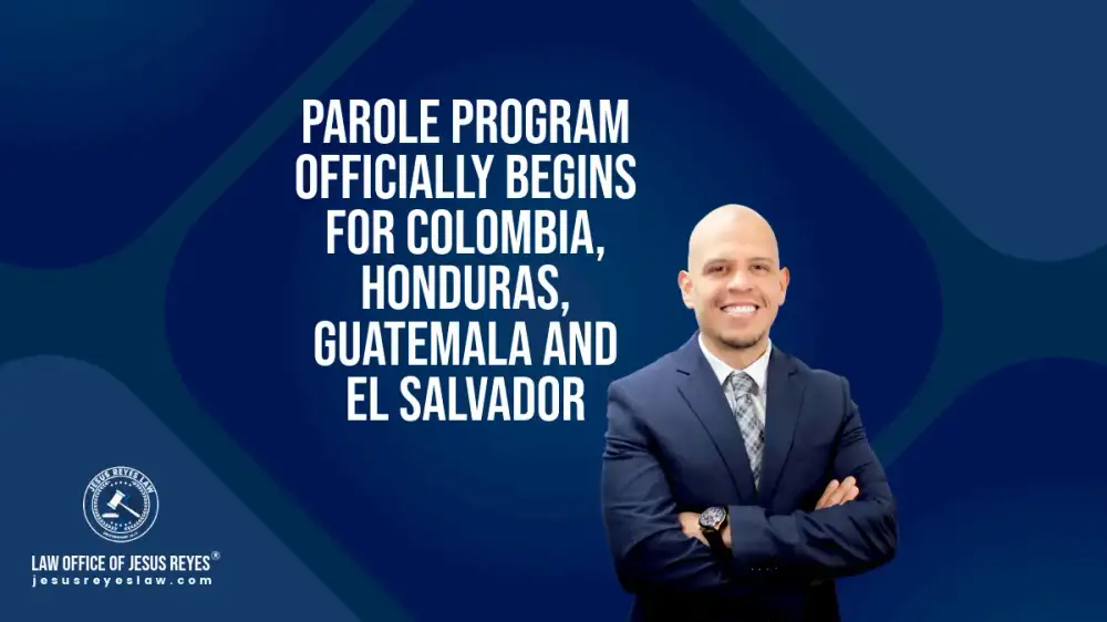 Parole program officially begins for Colombia, Honduras, Guatemala and El Salvador