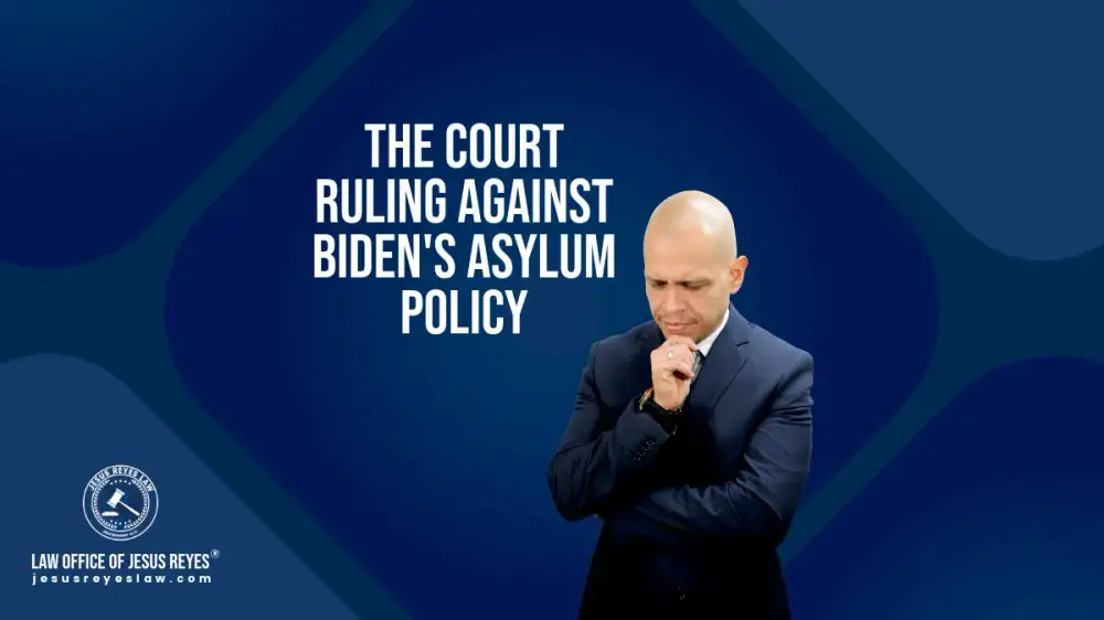 The court ruling against Biden's asylum policy