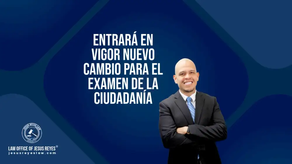 Entrará en vigor nuevo cambio para el examen de la Ciudadanía