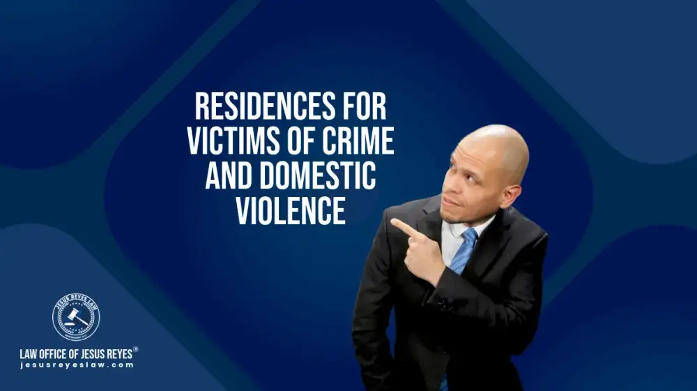 Residences for victims of crime and domestic violence