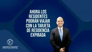 Ahora los residentes podrán viajar con la tarjeta de Residencia expirada