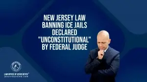 New Jersey Law Banning ICE Jails Declared "Unconstitutional" by Federal Judge