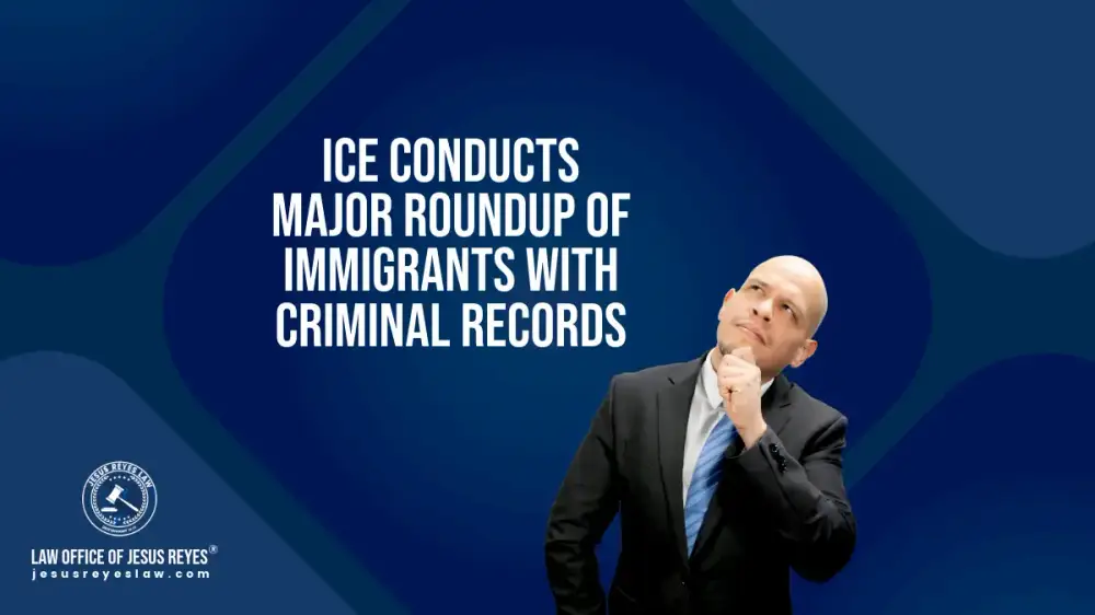 ICE conducts major roundup of immigrants with criminal records