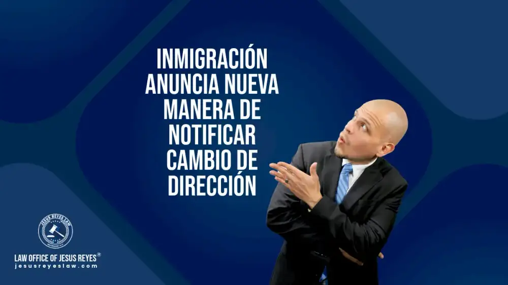 Inmigración anuncia nueva manera de notificar cambio de dirección