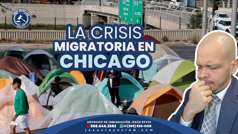 Crisis migratoria en Chicago
