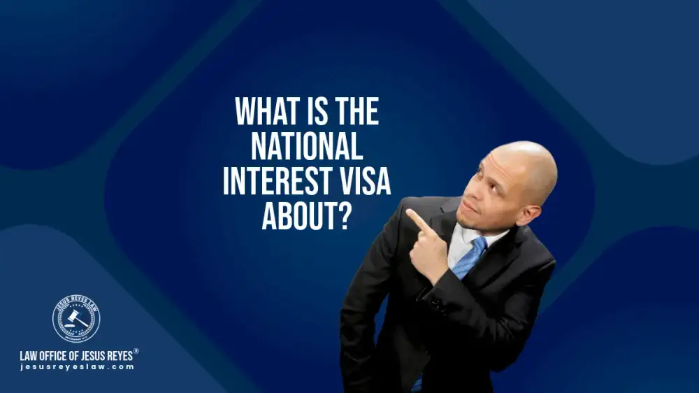 What is the National Interest Visa about?