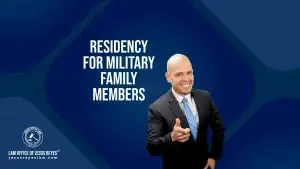 Residency for military family members