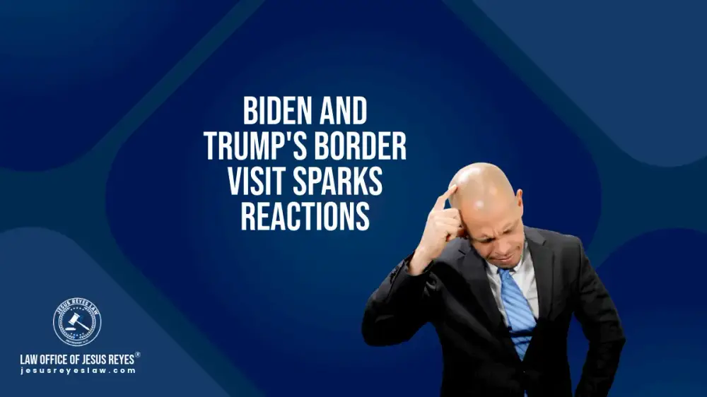 Biden and Trump's Border Visit Sparks Reactions