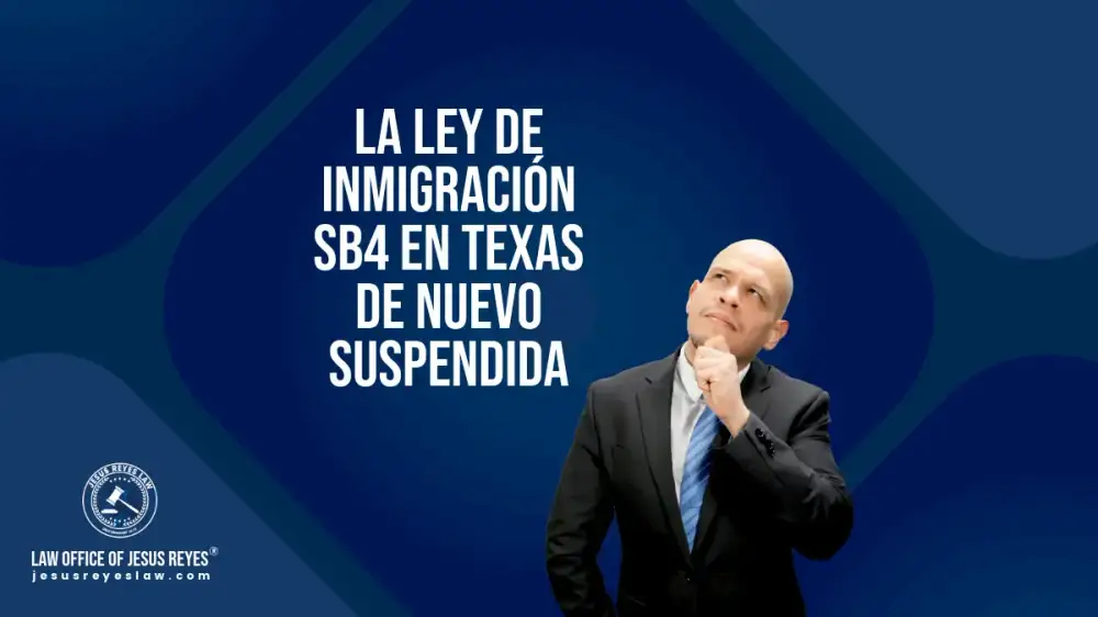 La ley de inmigración SB4 en Texas de nuevo suspendida