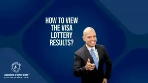 How to view the visa lottery results?