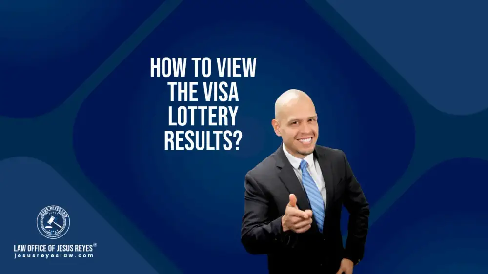 How to view the visa lottery results?