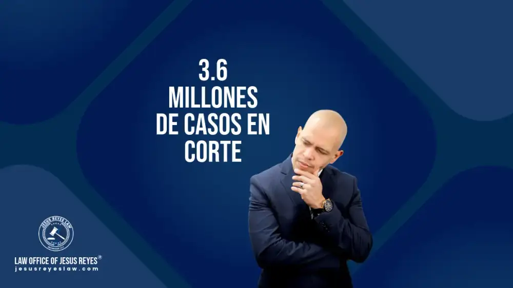 3.6 Millones de casos en corte
