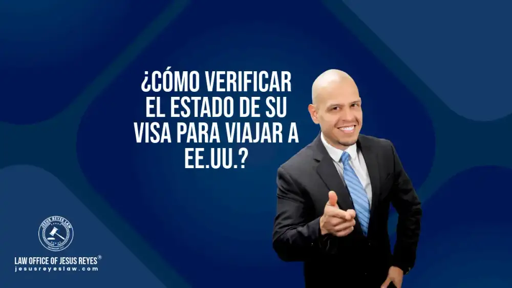 ¿Cómo verificar el estado de su visa para viajar a EE.UU.?