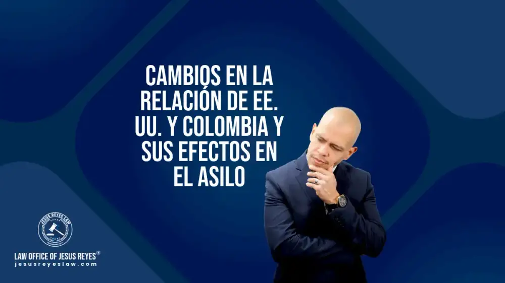 Cambios en la relación de EE. UU. y Colombia y sus efectos en el asilo