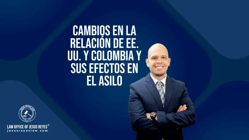 Cambios en la relación de EE. UU. y Colombia y sus efectos en el asilo