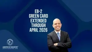 EB-2 green card Extended Through April 2026
