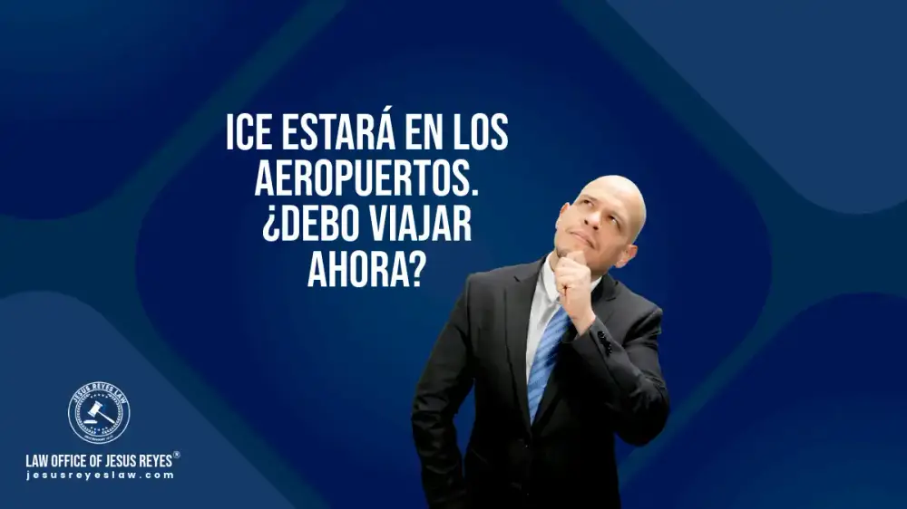ICE estará en los aeropuertos