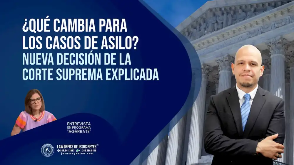 ¿Qué cambia para los casos de asilo? Nueva decisión de la Corte Suprema explicada