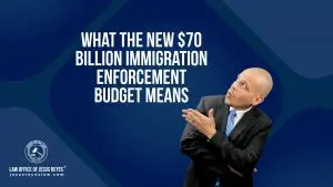 What the New $70 Billion Immigration Enforcement Budget Means - Law Office of Jesus Reyes