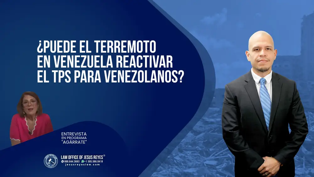 ¿Puede el terremoto en Venezuela reactivar el TPS para los venezolanos?